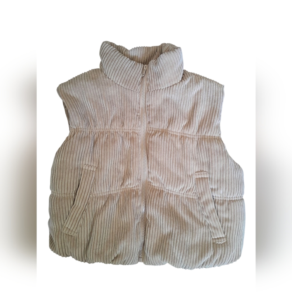 CALI 1850 Kids Tan Puffer Vest